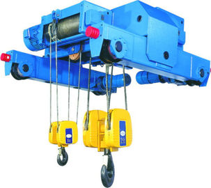 Trung Quốc 3 ton, 5 ton, 6 ton, 8 ton Double Girder Electric Wire Rope Hoist With Trolley For Storage / Warehouse / Stock Ground nhà cung cấp