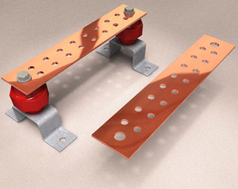 Trung Quốc M , Y2 , Y , T Perforated Portable Ground Copper Flat Bar For Loading Machine , Electric Equipment nhà cung cấp