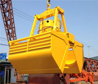 Trung Quốc Deck Crane Bulk Cargo Electro Hydraulic Grabs / Grapple with Motor Hydraulic Drive nhà cung cấp