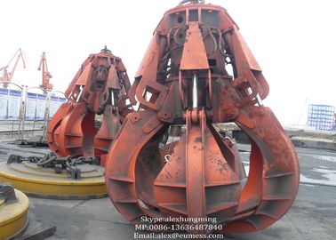 Trung Quốc 10T Electric Hydraulic Orange Peel Grab / Steel Scrap Orange Peel Grapple nhà cung cấp