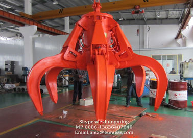 Trung Quốc 10T Electro Hydraulic Orange Peel Crane Grabs For Steel Scrap High Efficiency nhà cung cấp