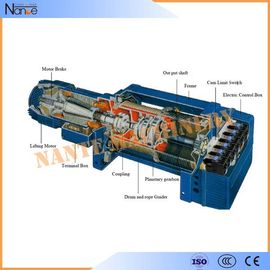 Trung Quốc Pendent Control 0.5 Ton / 2 Ton Electric Wire Rope Hoist For Construction nhà cung cấp