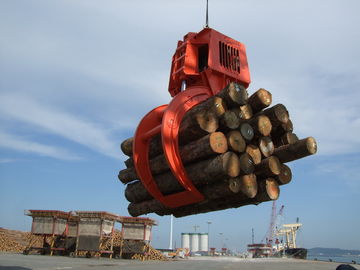 Trung Quốc Large Capacity Electro Hydraulic Timber Grab / Wood Grabs / Log Grapple High Efficiency nhà cung cấp