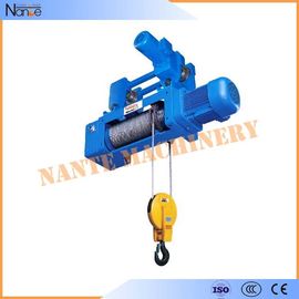 Trung Quốc High Speed Monorail 220V - 440V Electric Wire Rope Hoist with Trolley nhà cung cấp