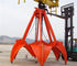 16T Ropes Mechanical Orange Peel Grab 5m³  for Loadiing Sand Stone / Steel Scraps and Ore nhà cung cấp