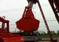 Clamshell Motor Electro Hydraulic Grabs For Ship Deck Crane to Discharge Bulk Cargo nhà cung cấp