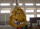 Electro-Hydraulic Rectangle Scrap Grab / Grapple Bucket  for Single Hook Crane nhà cung cấp