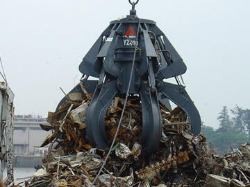 Trung Quốc Hydraulic Orange Peel Grab Bucket For Garbage Burning Processing nhà cung cấp