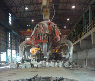 Trung Quốc 1.6CBM  Electro Hydraulic Orange Peel Steel Scrap Grapple / Multi Petal Crane Grab nhà cung cấp