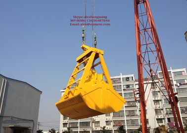 Trung Quốc Crane Mechanical Grabs High Performance Bulk Cargo Loading Four Rope Clamshell Grapple nhà cung cấp