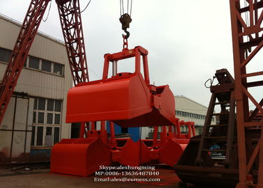 Trung Quốc Clamshell Motor Electro Hydraulic Grabs For Ship Deck Crane to Discharge Bulk Cargo nhà cung cấp
