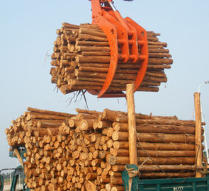 Trung Quốc Powerful Excavator Grab Attachment Hydraulic Timber Grab / Excavators Wood Grapple nhà cung cấp