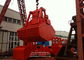 Clamshell Motor Electro Hydraulic Grabs For Ship Deck Crane to Discharge Bulk Cargo nhà cung cấp